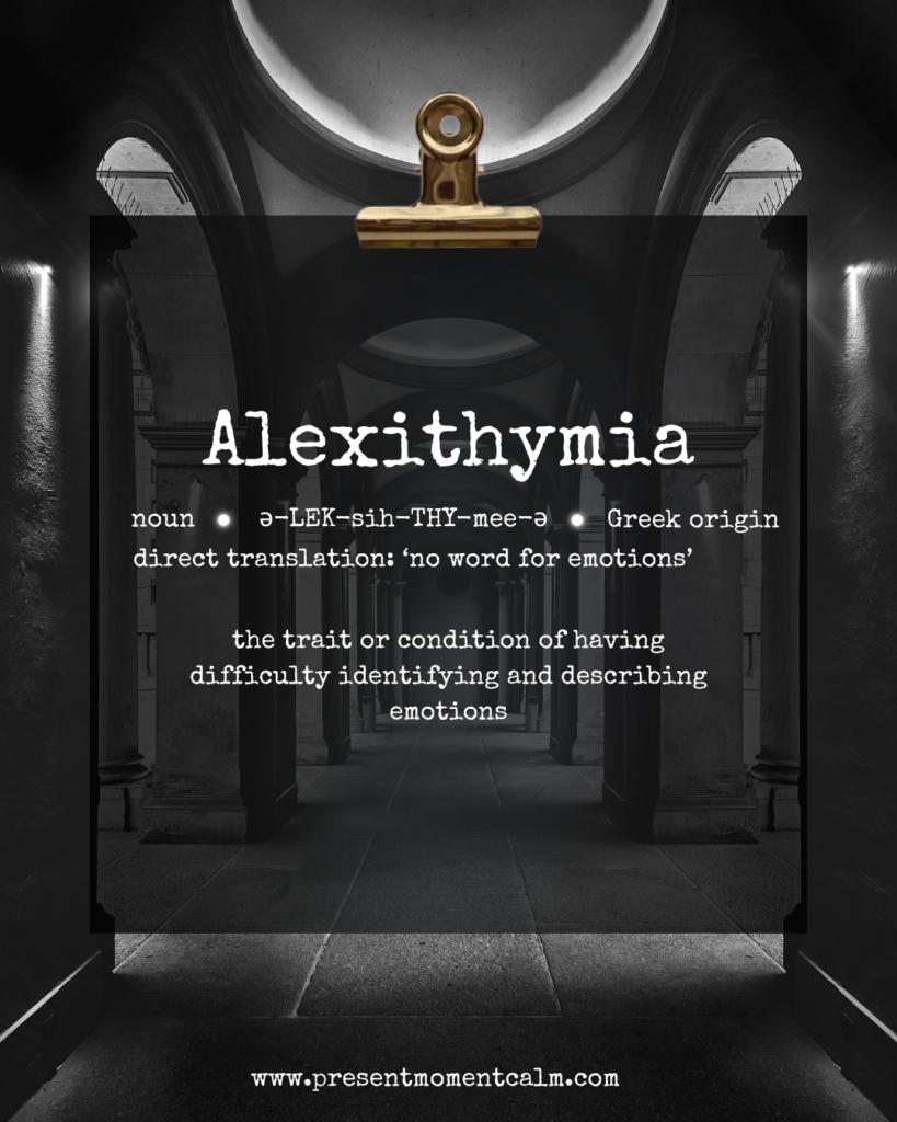 Alexithymia 1
