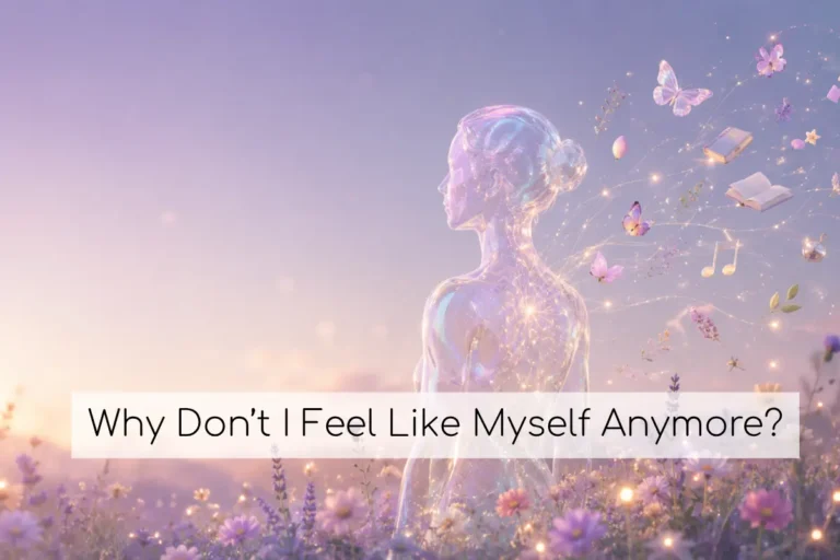 why don't i feel like myself anymore