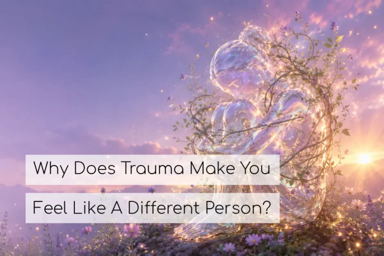 why does trauma make you feel like a different person