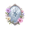 Disconnection and identity icon